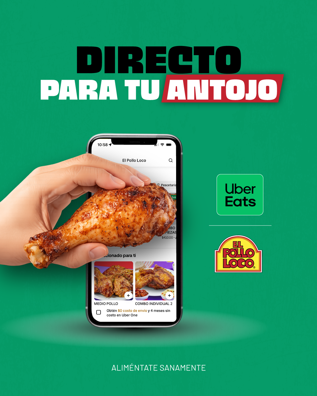 Directo para tu antojo - Uber Eats